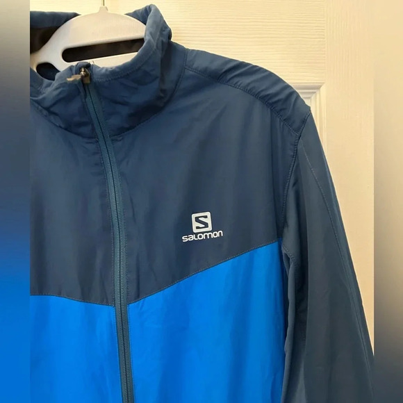 ! Salomon Men's Escape Jacket Union Blue/Midnight Blue - Picture 5 of 10